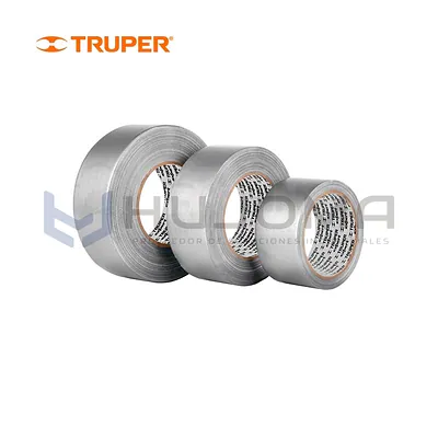 Cinta Ducte Tape Truper Expert 48 mm x 10, 30 y 50 m, Espesor 0.27 mm