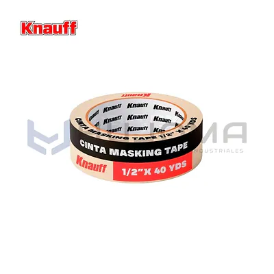 Cinta Masking Tape 1/2" x 40 Yds Knauff