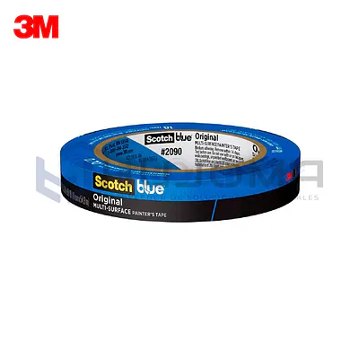 Cinta Masking Tape para Pintor 3M ScotchBlue 2090 18 mm x 54.8 m