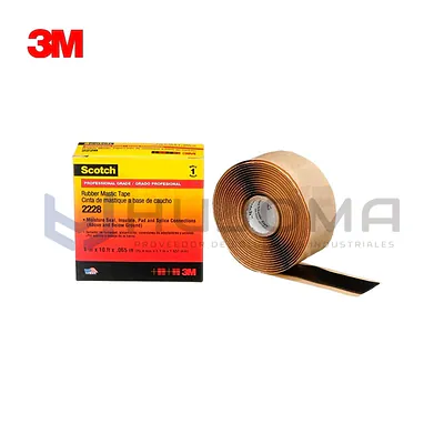 Cinta Mastique de Caucho 3M Scotch 2228, 50 mm x 3 m