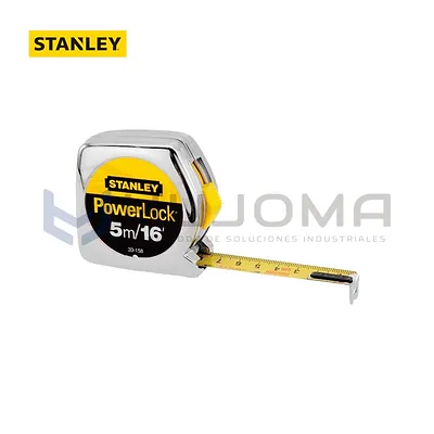 Cinta Métrica (Wincha) 5 m Stanley 33-158S, PowerLock