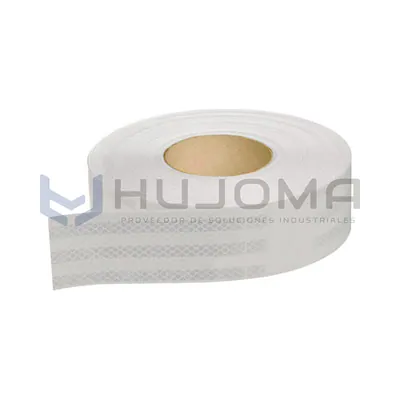 Cinta Reflectiva Vehicular Blanca 2" Segpro CREBL
