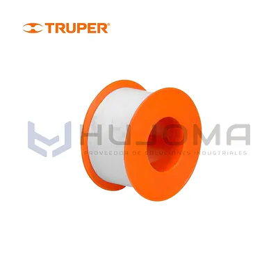 Cinta Sella Roscas (Teflón) 1" X 13 m Truper 12514
