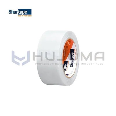 Cinta Señalización VP-410 Blanco (Delimitadora) Shurtape