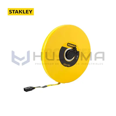 Cinta (Wincha) Larga 50 m Stanley 34-263S, Fibra de Vidrio