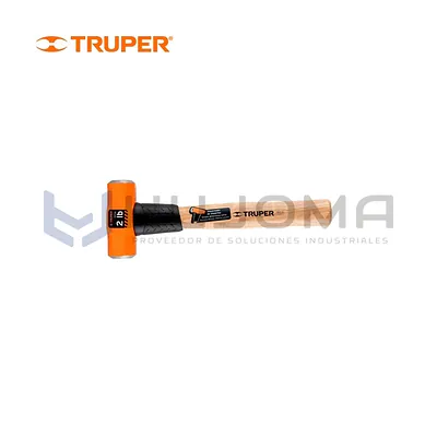 Comba Octagonal 2 lb (0.9 kg) Mango de Madera Truper 16506