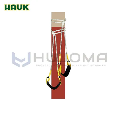 Conector de anclaje para escalamiento de postes Hauk 2PTPP