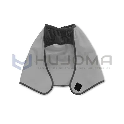 Cortaviento para Casco de Drill Gris Plomo