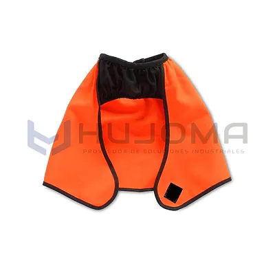 Cortaviento para Casco de Drill Naranja