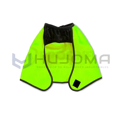 Cortaviento para Casco de Drill Verde Limón