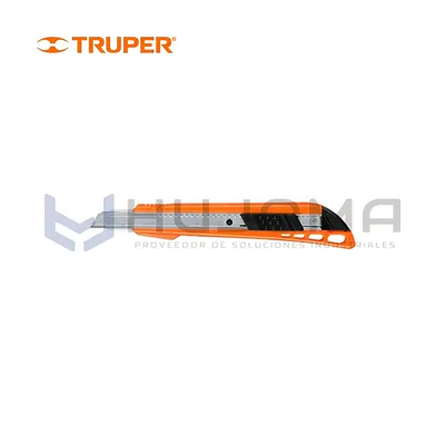 Cutter de 9 mm Reforzado con Alma Metálica Truper 16968