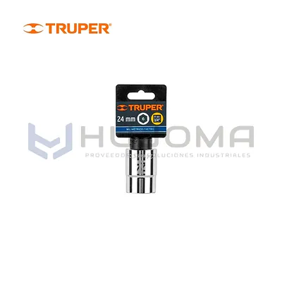 Dado Hexagonal 24 mm, cuadro 3/4" Truper 14971