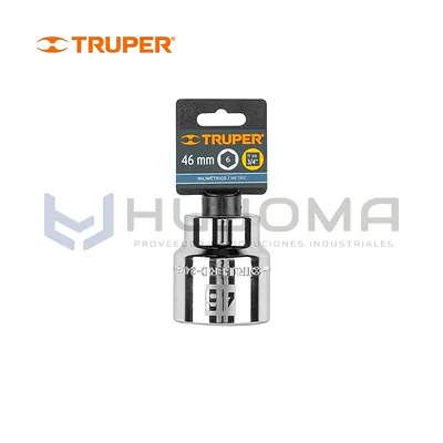 Dado Hexagonal 46 mm, cuadro 3/4" Truper 14995