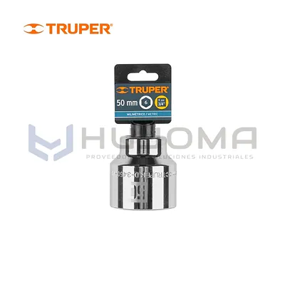 Dado Hexagonal 50 mm Encastre 3/4" Truper D-3450-M