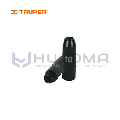 Dado Largo de Impacto 10 mm Cuadro 1/2" Truper D-7310-ML