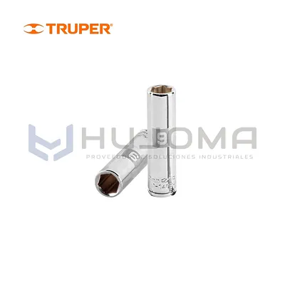 Dado largo hexagonal 9 mm, encaste 1/4" Truper 13203