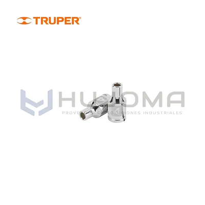 Dado Poligonal 4 mm, encaste 1/4" Truper 100973
