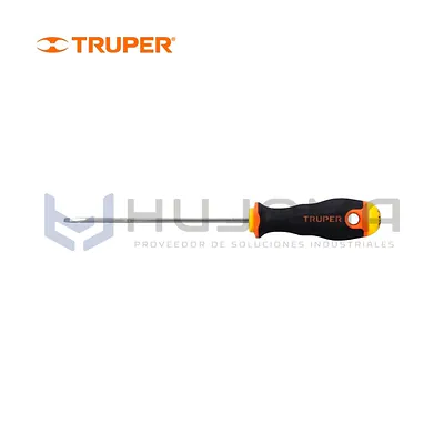 Desarmador Cabinet 1/8" x 4-1/2" Comfort Grip Truper 18549