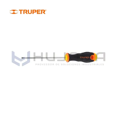 Desarmador Cabinet 1/8" x 4" Comfort Grip Truper 14019