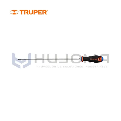 Desarmador de Cruz 1/4" x 12" Comfort Grip Truper 100838