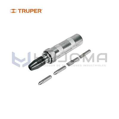 Desarmador de Impacto con 4 Puntas S2 3/8" Truper Expert 101176
