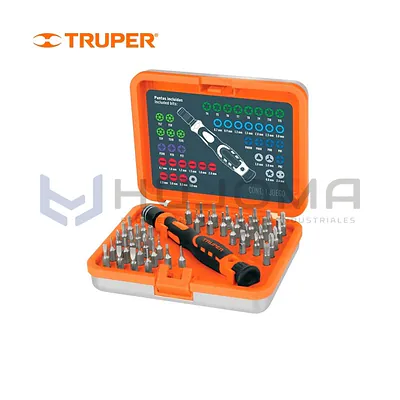 Desarmador de Joyero con 42 Puntas Truper 14163