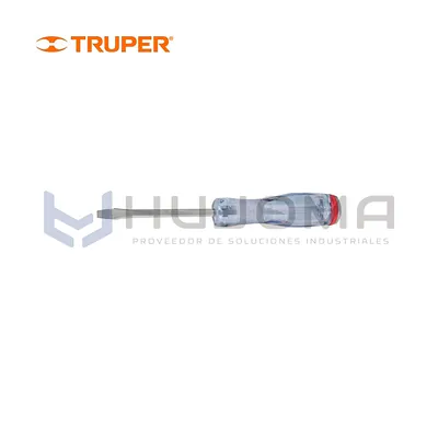 Desarmador Plano de Golpe 1/4" x 4" Truper 14158