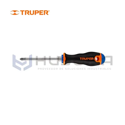 Desarmadores de cruz, mango comfort grip Truper