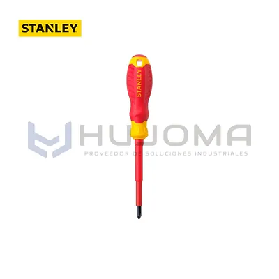 Destornillador Aislado 1000V Phillips PH2 x 101 mm Stanley STMT60170-LA