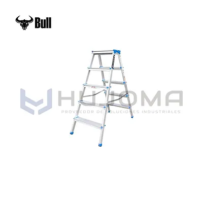 Escalera Banqueta Doble Acceso 5 Pasos (ABD150-5IA) American Bull