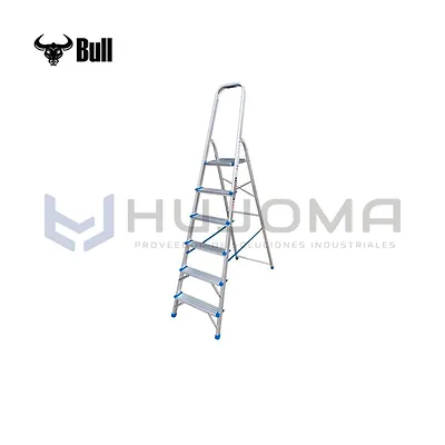Escalera Banqueta Economic 6 Pasos (EAB150-6IA) American Bull