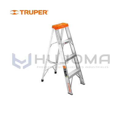 Escalera de tijera de aluminio 3 peldaños Truper 10435