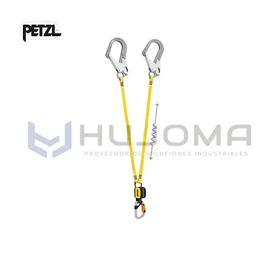 Eslinga doble ABSORBICA-Y MGO 150 FLEX Petzl internacional (L014BB01)