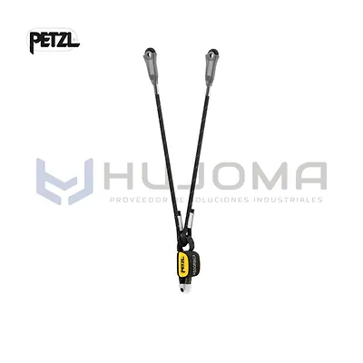 Eslinga doble con absorbedor Petzl ABSORBICA-Y 80 (L012AB00)