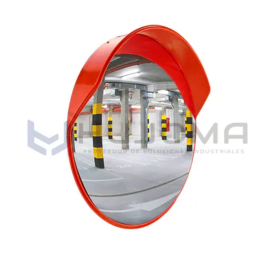 Espejo Convexo de Policarbonato 120 cm para Exterior StrongGuard