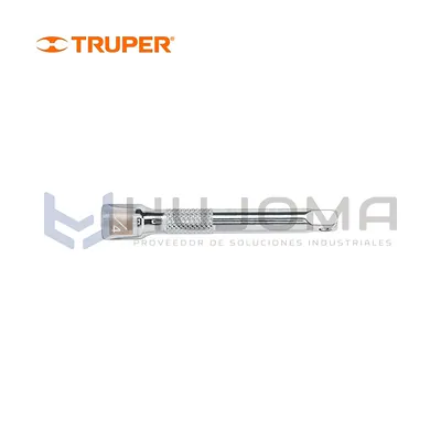 Extensión de 3" (8 cm) para Ratchet, encaste 1/4" Truper 13218