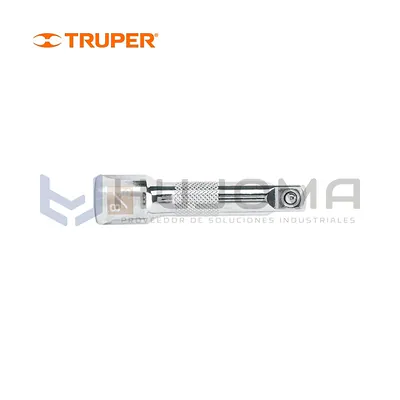 Extensión de 3" (8 cm) para Ratchet, encaste 3/8" Truper 13663
