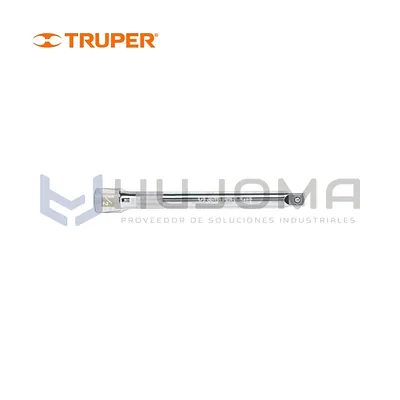 Extensión de 8" (20 cm) para Ratchet, encaste 1/2" Truper 13917