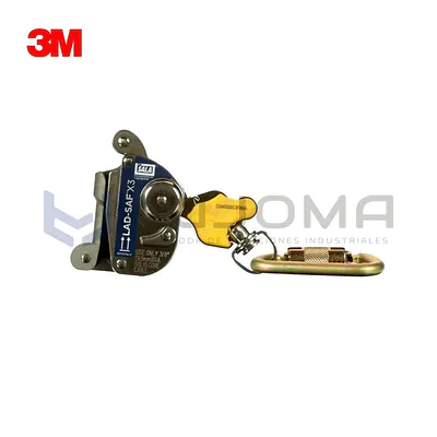 Freno de Cable Desmontable Lad-Saf X3 3M DBI-SALA 6160054 9.5 mm