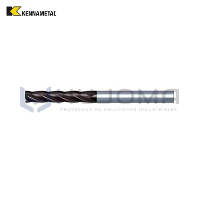 Fresa de Carburo Kennametal 4CH0400MX031A GOmill GP 4 mm KC633M