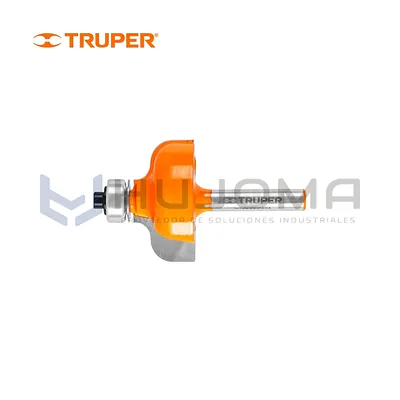 Fresa para Router Pecho de Paloma 1-3/8" con Rodaje Truper 11480