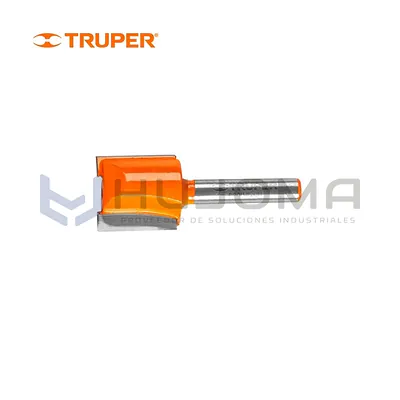 Fresa para Router Recta 2 Filos 3/4" Truper 11459