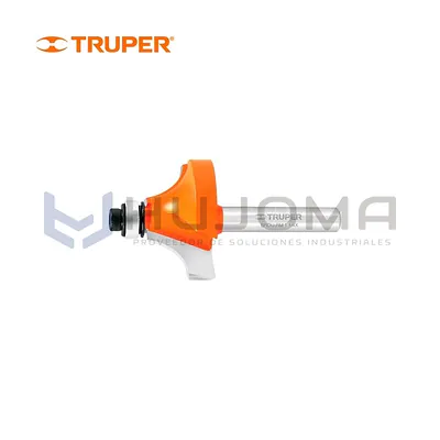 Fresa para Router Redondeadora de Moldura 1-1/4" con Rodaje Truper 11473