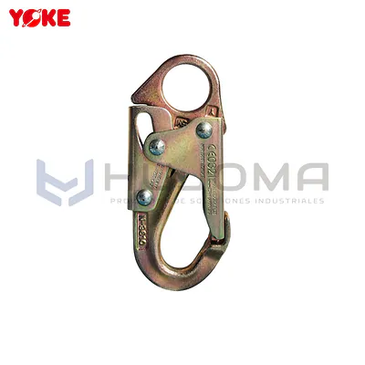 Gancho Mosquetón de Acero 21 mm Yoke N-3610 (23 kN)