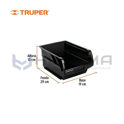 Gaveta Apilable N° 3.5 de 29 x 19 x 13 cm Truper 102437