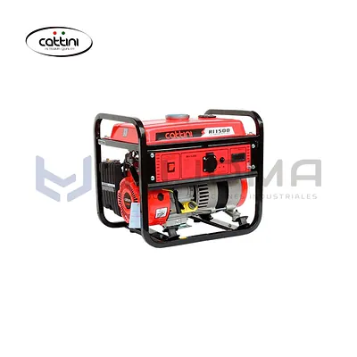 Generador Gasolinero 1.5 kW de 4.5 HP Cattini RI1500