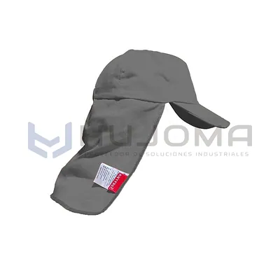 Gorro con Tapasol Plomo