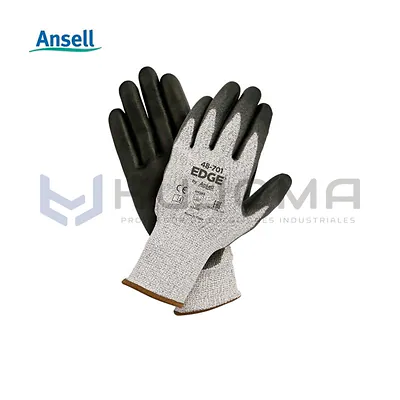 Guante Anticorte A2 con Palma de Poliuretano Ansell EDGE 48-701