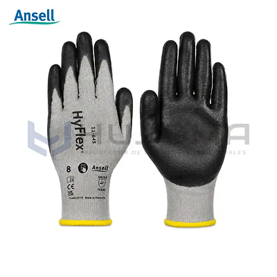 Guante anticorte A4 poliuretano Ansell HyFlex 11-645