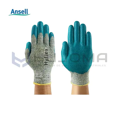 Guante anticorte A5 con Kevlar Ansell HyFlex 11-501